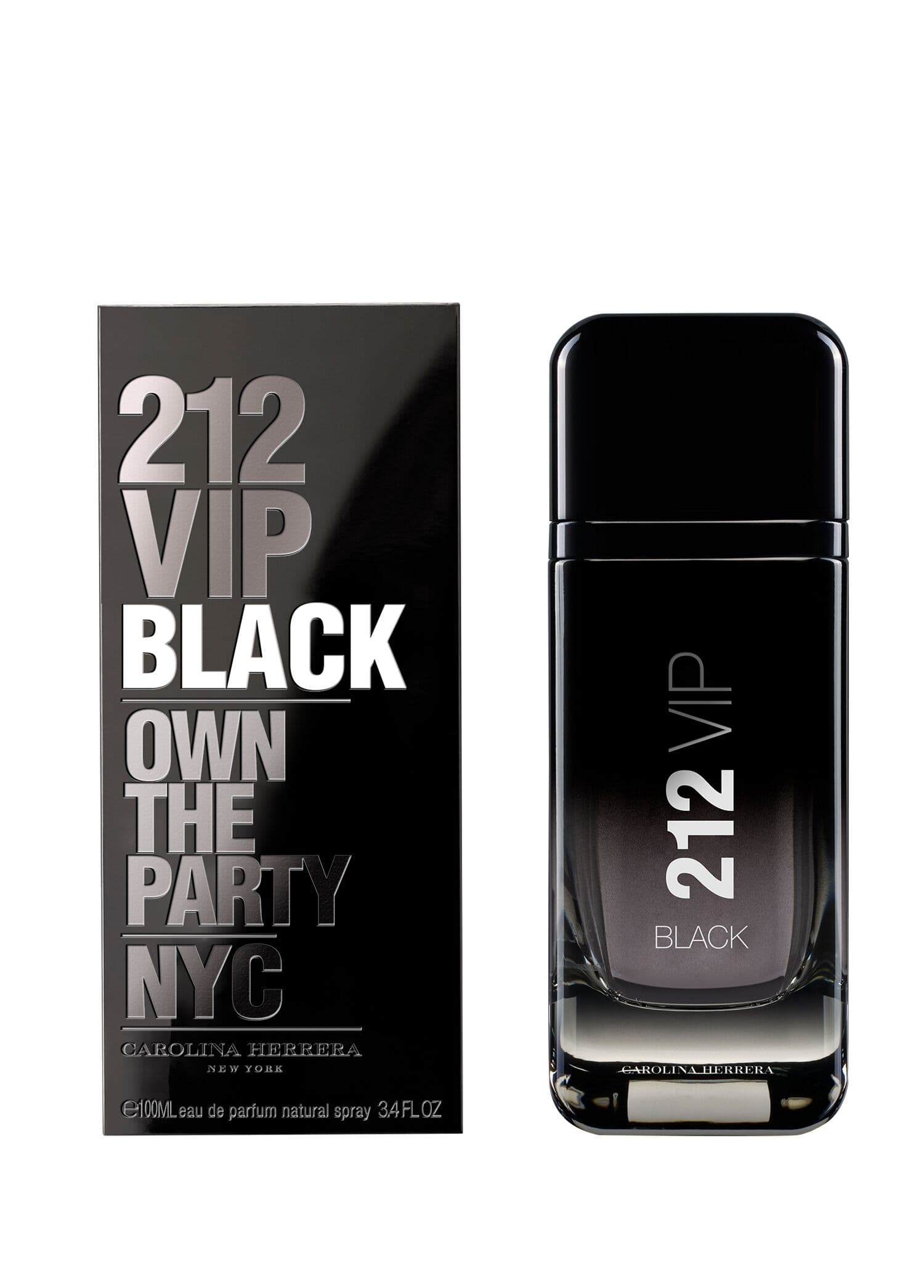 Carolina Herrera 212 Vip Black 100ml Edt Erkek Tester Parfüm görsel 2, 2/5