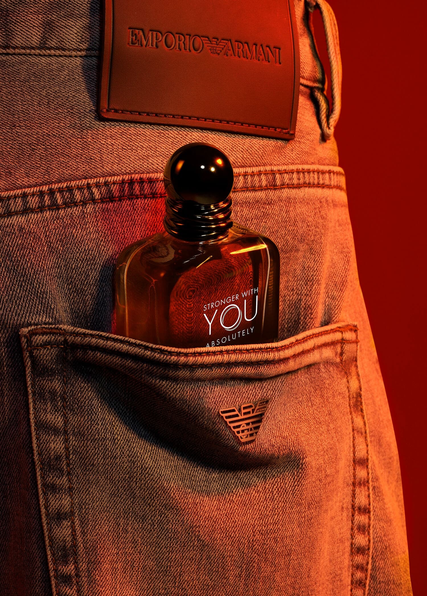 GIORGIO ARMANI Emporio Armani Stronger With You Absolutely EDP 100ML Erkek Parfümü tester görsel 5, 5/5